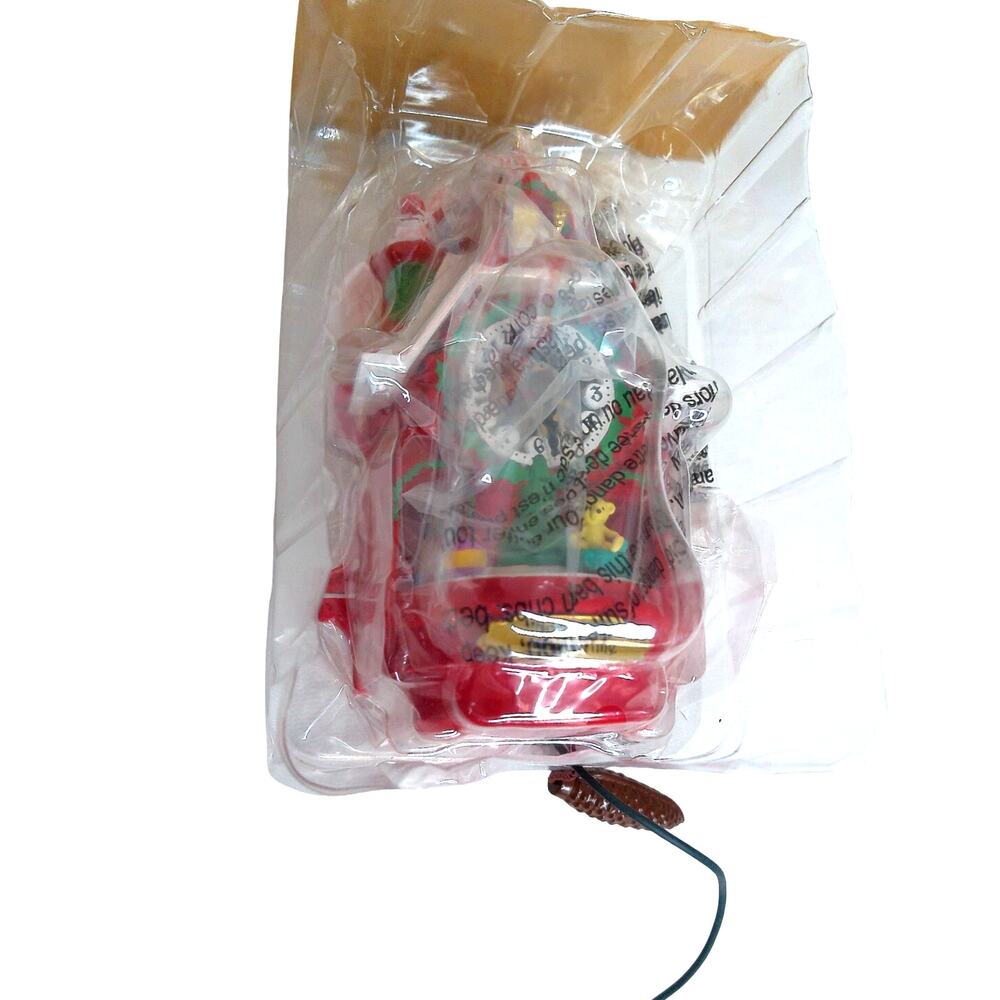 Hallmark 2017 Santa's Magic Cuckoo Clock QVC Repaint Limited Edition W/ Cord - Picture 2 of 7